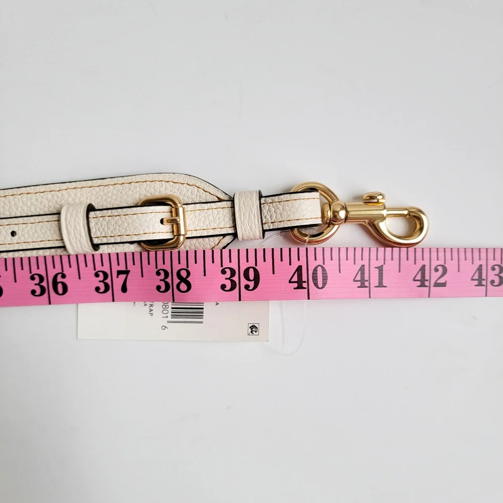 NWT Coach Crossbody Strap in Chalk - Picture 7 of 8